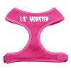 Mirage Pet Products 70-15 MDPK Lil Monster Design Soft Mesh Harnesses Pink Medium