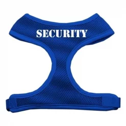 Mirage Pet Products 70-22 SMBL Security Design Soft Mesh Harnesses Blue Small