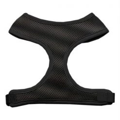 Mirage Pet Products 70-24 LGBK Soft Mesh Harnesses Black Large