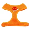Mirage Pet Products 70-31 XLOR Kiss Me Soft Mesh Harnesses Orange Extra Large