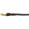 Mirage Pet Products 82-14 3806BG Twist Leather Leash Burgundy 6 ft long .38 in. wide