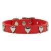 Mirage Pet Products 83-15 26RD Heart Leather Red 26