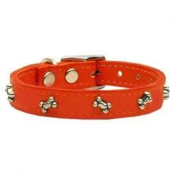 Mirage Pet Products 83-17 14OR Bone Leather Orange 14