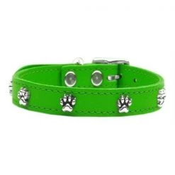 Mirage Pet Products 83-18 18EG Paw Leather Emerald Green 18