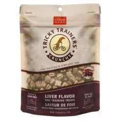 Cloud Star Cloudstar 693804142009 Cloudstar Dog Tricky Trainer Crunch Liver 8Oz