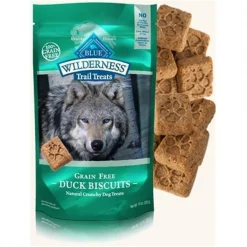 Blue Buffalo 859610005482 Wilderness Duck Chicken Biscuits 10 oz