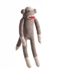 Multipet 784369480849 Sock Pals Monkey 10 inch