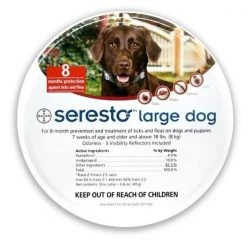 Bayer-Seresto 724089579607 Dog Seresto Eight Month Collar Large