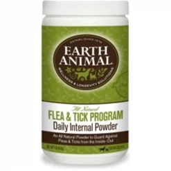Earth Animal 857253003407 Flea & Tick Program Daily Internal Powder for Dogs; 16 oz