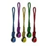 Multipet 784369295238 20 in. Nuts for Knots Rope Tug with Tennis Ball Toys; Assorted