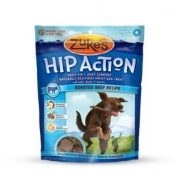 Zukes 0875351 Hip Action Dog Treats Beef Formula 6 oz - 170 g - 6.0 oz