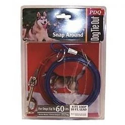 Boss Pet Products 1867647 Q251500099 Pet Tie Out Snap Around Tree