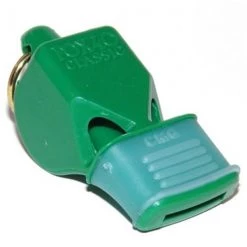 Olympia Sports OlympiaSports WH073P Fox Classic Cmg Officials Whistle & Lanyard - Green