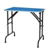 Master Equipment TP988 36 79 ME Adj Height Grooming Table 36x24 In Purple Q