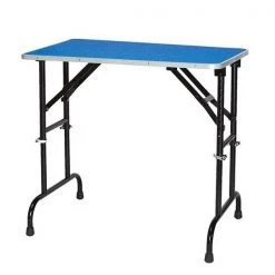 Master Equipment TP988 36 79 ME Adj Height Grooming Table 36x24 In Purple Q