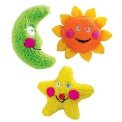 Petedge Zanies Smiling Toy Yellow Star 7.5 In