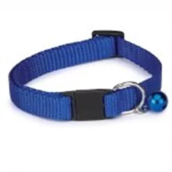 Guardian Survival Gear Guardian Gear ZA1000 08 19 Basic Nylon Cat Collar 8-12 In Blue