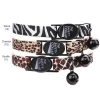East Side Collection Easy Side Collection ZA1210 08 10 Animal Print Cat Collar 8-12 In Cheetah