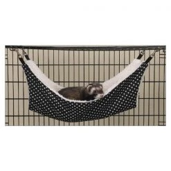 Pro Select Proselect ZW6232 17 Polka Dot Cage Hammock Black & White