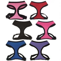 Casual Canine ZA888 12 69 Mesh Harness Sm Orange