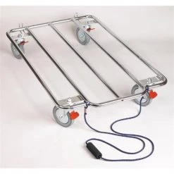 Pet Pals ZW71021 ProSelect Kennel Kart Chrome with Wheels S