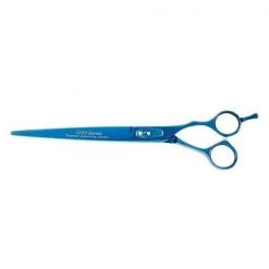 Master Grooming Tools TP5215 85 5200 Blue Titanium Shears Straight 8.5 In