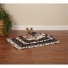 Pet Pals ZA205 23 31 Slumber Pet Pawprint Crate Mat Sm Chocolate