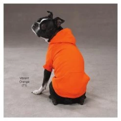 Pet Pals US2101 24 81 Zack & Zoey Basic Hoodie Xlg Raspberry Sorbet