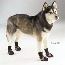 Pet Pals ZA245 05 69 Guardian Gear Dog Boots Med Orange