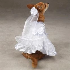Pet Pals ZM1011 20 ESC Yappily Ever After Wedding Dress Lrg