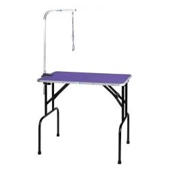 Pet Pals TP215 36 19 ME Grooming Table with 36 In Arm 36x24 In Blue S