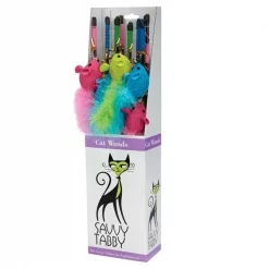 Savvy Tabby US1191 12 Savvy Tabby Playtime Teasers Display 12 pcs