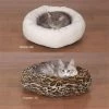Slumber Pet ZW008 08 Slumber Pet Cozy Kitty Bed Berber