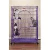 Petpath Foldable Cat Cage 35.5Lx24Wx48 Ivory S