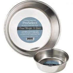 Petedge ProSelect Stainless Steel Dura-Weight Dish 1 Pint