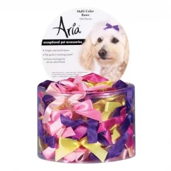 Aria DT161 99 Aria 3/8 In Multi-Color Bow Canister 100/Pcs