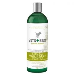 BRAMTON 013VB-0344 Vets Best Oatmeal Medicated Shampoo 16 ounce