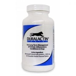 VPL 015VPL02-D60 Duralactin Canine Vanilla Flavored Chew Tabs 1000 mg