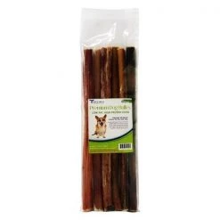 Pets Choice Pharmaceuticals 031CW12-PZ6 12 In. - Bully Sticks For Dogs; Premium All Natural Dog Pizzle Chews