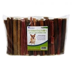 Pets Choice Pharmaceuticals 031CW6-PZ50 6 In. Bully Sticks For Dogs; Premium All Natural Dog Pizzle Chews