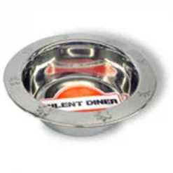 CLASSIC 010CL-WSS3E Stainless Steel Embossed Bowl- 1 Quart