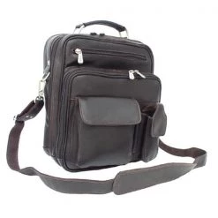 Piel 9927-CHC Chocolate Men's Bag
