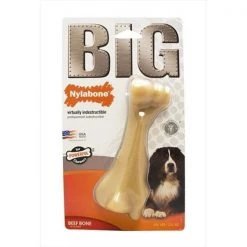 Nylabone 181186 Big Chew For Big Dogs Beaf Bone 2X