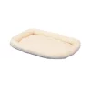 Precision Pet Petmate Sheepskin 41X26 Bolster Crate Mat F3F3 - White