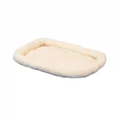 Precision Pet Petmate Sheepskin 41X26 Bolster Crate Mat F3F3 - White