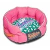 Pet Life PB62PKBLLG Touchdog Rabbit-Spotted Premium Rounded Dog Bed; Large