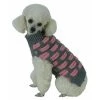 Petpurifiers Fashion Weaved Heavy Knit Turtle Neck Dog Sweater; Extra Small