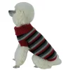 Pet Life SW6RBKMD Polo-Casual Lounge Cable Knit Turtle Neck Dog Sweater; Medium