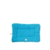 Pet Life PB1BGLG Large Eco-Paw Reversible Pet Bed - Light Blue and Aqua