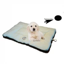 Petpurifiers Medium Eco-Paw Reversible Pet Bed - Black and White